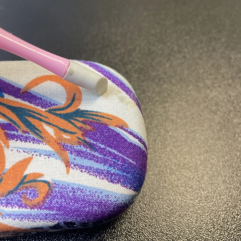 Hiki Nicole Miller Multicolor Floral Clamshell Eyeglasses Case - Picture 7 of 15